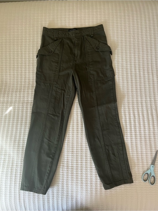 Banana Republic Pants - Banana Republic ankle pants army green 4